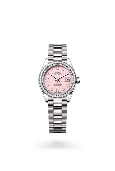 Lady-Datejust Rose Pink Dial Premium Ladies Watch