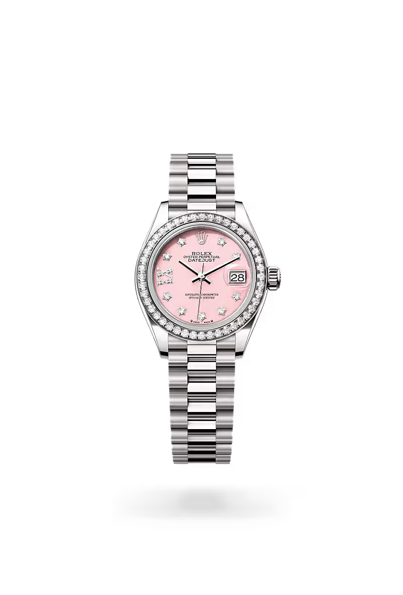 Lady-Datejust Rose Pink Dial Premium Ladies Watch