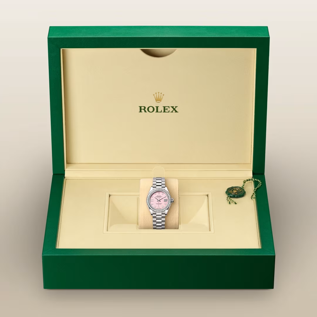 Lady-Datejust Rose Pink Dial Premium Ladies Watch