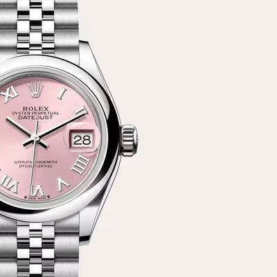 Lady-Datejust 28 Luxury Stainless Steel Bracelet Watch