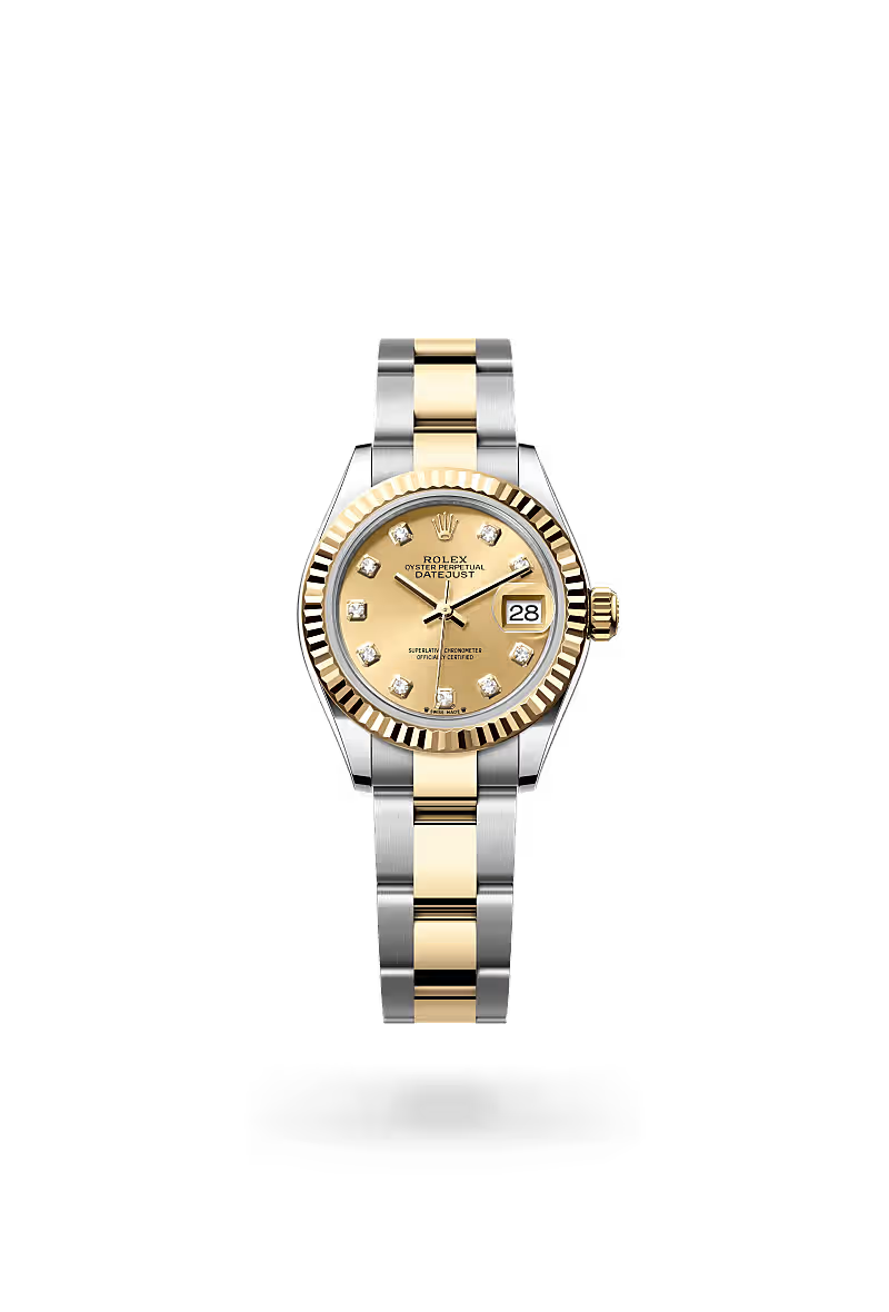 Lady-Datejust Classic Two Tone Gold Dial Women’s Watch