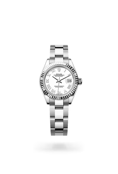 Lady-Datejust Classic Silver Dial Luxury Watch