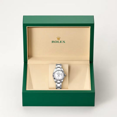 Lady-Datejust Classic Silver Dial Luxury Watch