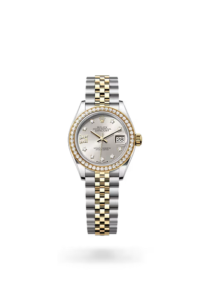 Lady-Datejust Premium Gold & Silver Ladies Watch