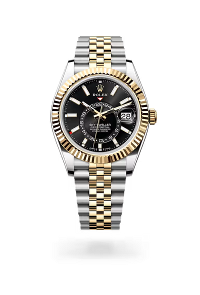 Sky-Dweller Premium Black Dial Date Men’s Watch