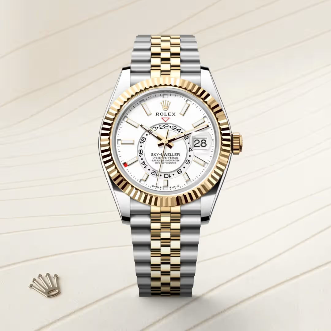 Sky-Dweller Elegant Dual-Time Luxury Watch