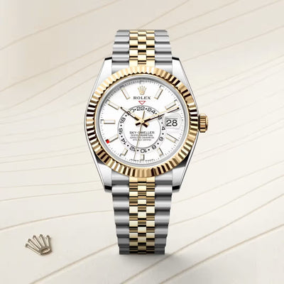 Sky-Dweller Elegant Dual-Time Luxury Watch