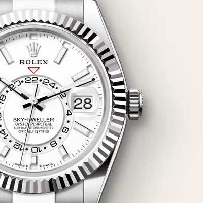 Sky-Dweller Sky-Dweller Silver White Dial Watch