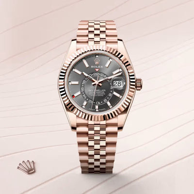 Sky-Dweller Graphite Luxe Rose Watch