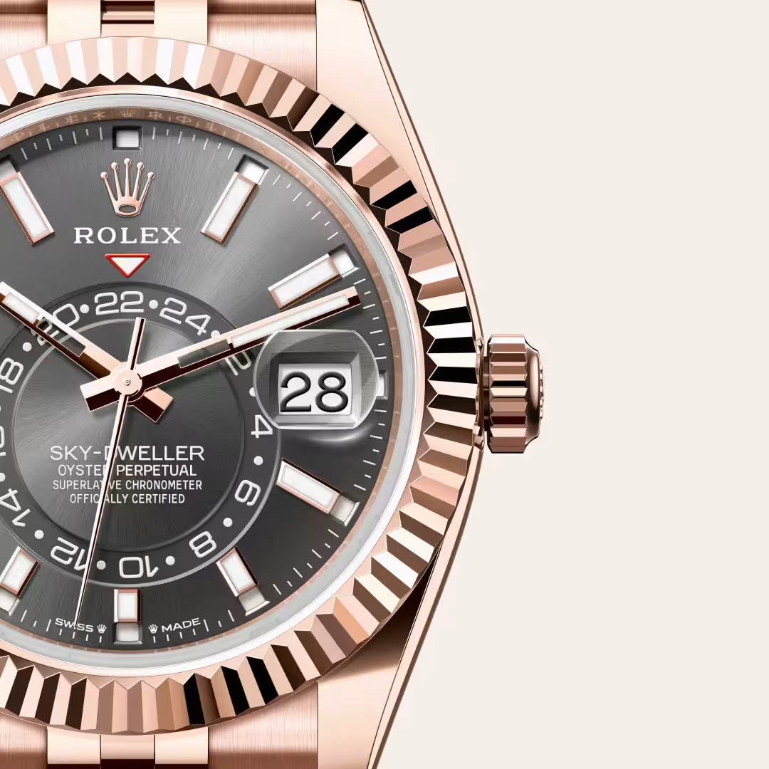 Sky-Dweller Graphite Luxe Rose Watch