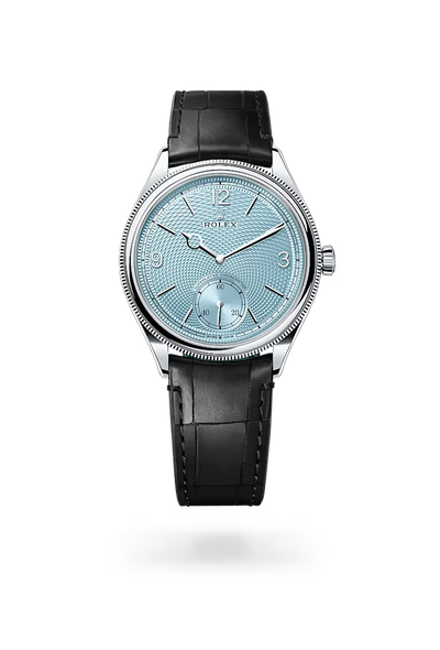 Prestige Ice Blue Leather Watch