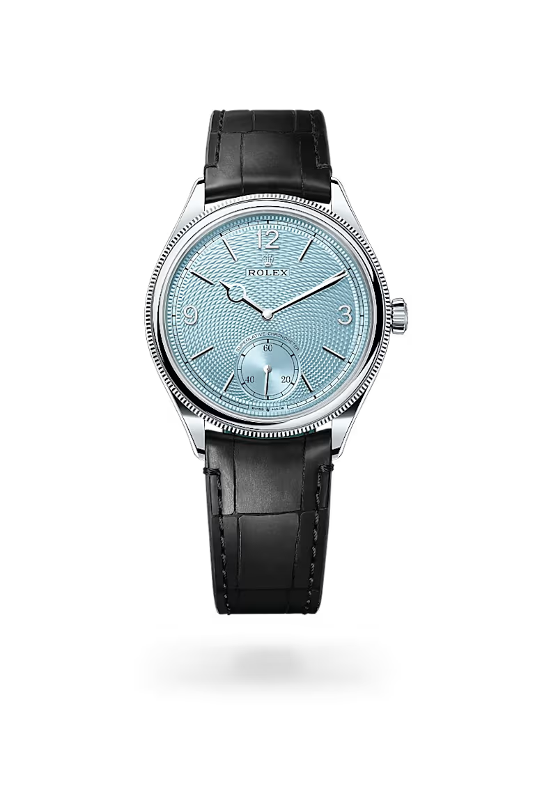 Prestige Ice Blue Leather Watch