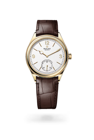 Vintage Leather Dress Watch