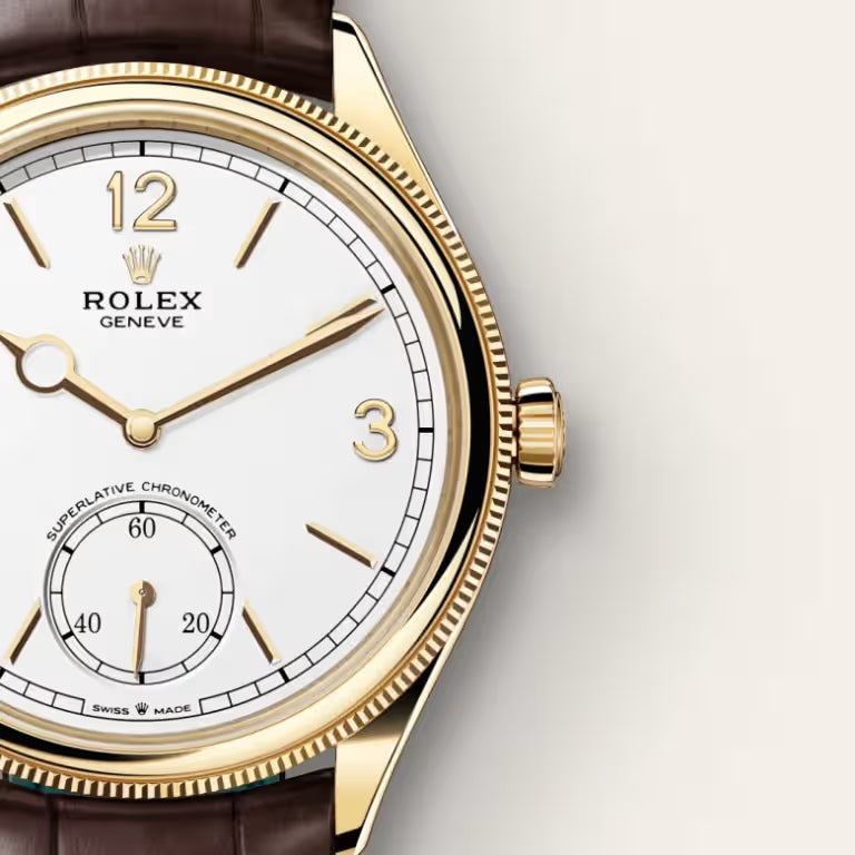Vintage Leather Dress Watch